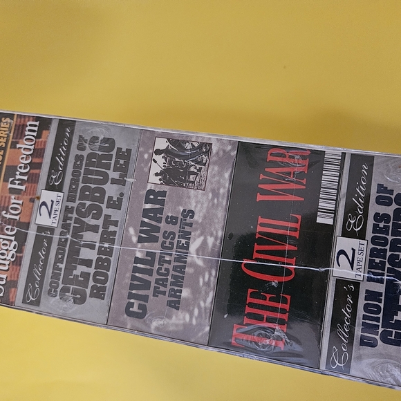Civil War Collector's Edition 10 Tape VHS Set - Picture 3 of 4